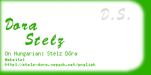 dora stelz business card
